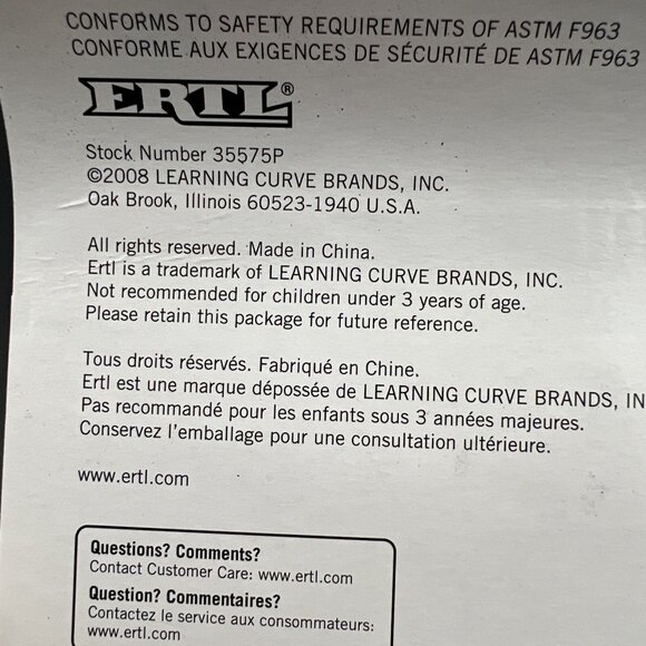 2008 ERTL John Deere Tractor Loader with Wagon New 37541 - Picture 9 of 12